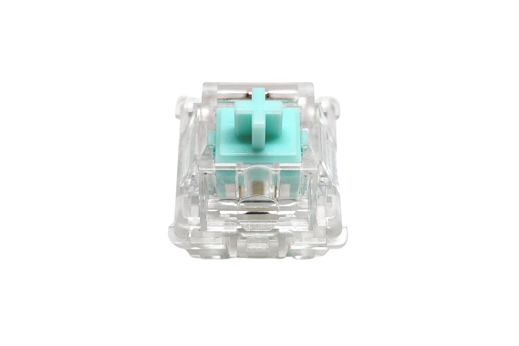Durock L2 Creamy Green 62g (Clear) Switches Front