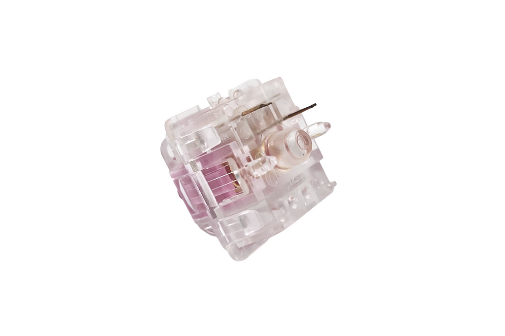 Durock L3 Creamy Pink 65g (Clear) Switches Bottom