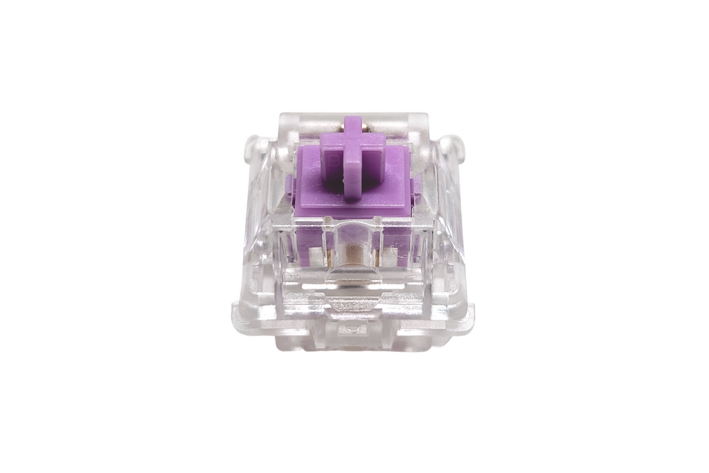Durock L4 Creamy Purple 67g (Clear) Switches Front