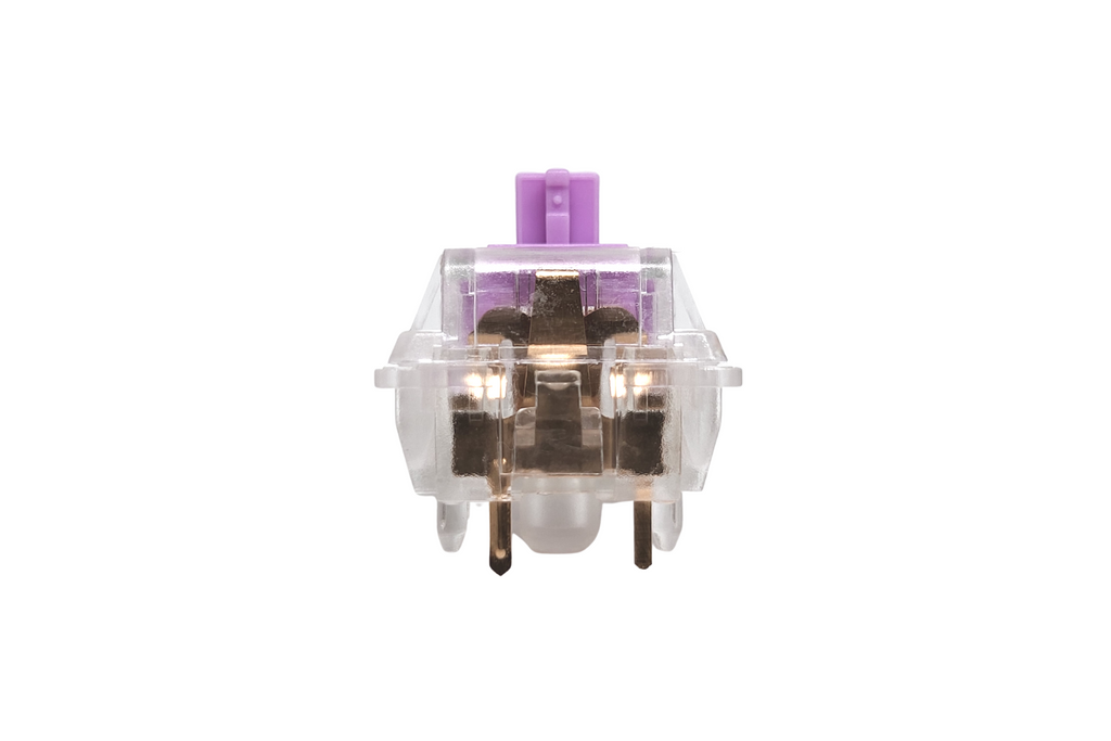 Durock L4 Creamy Purple 67g (Clear) Switches Back