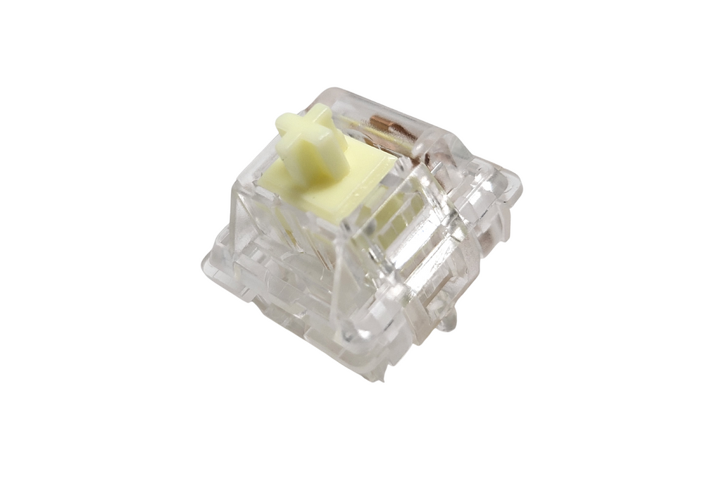 Durock L1 Creamy Yellow 55g (Clear) Switches Main