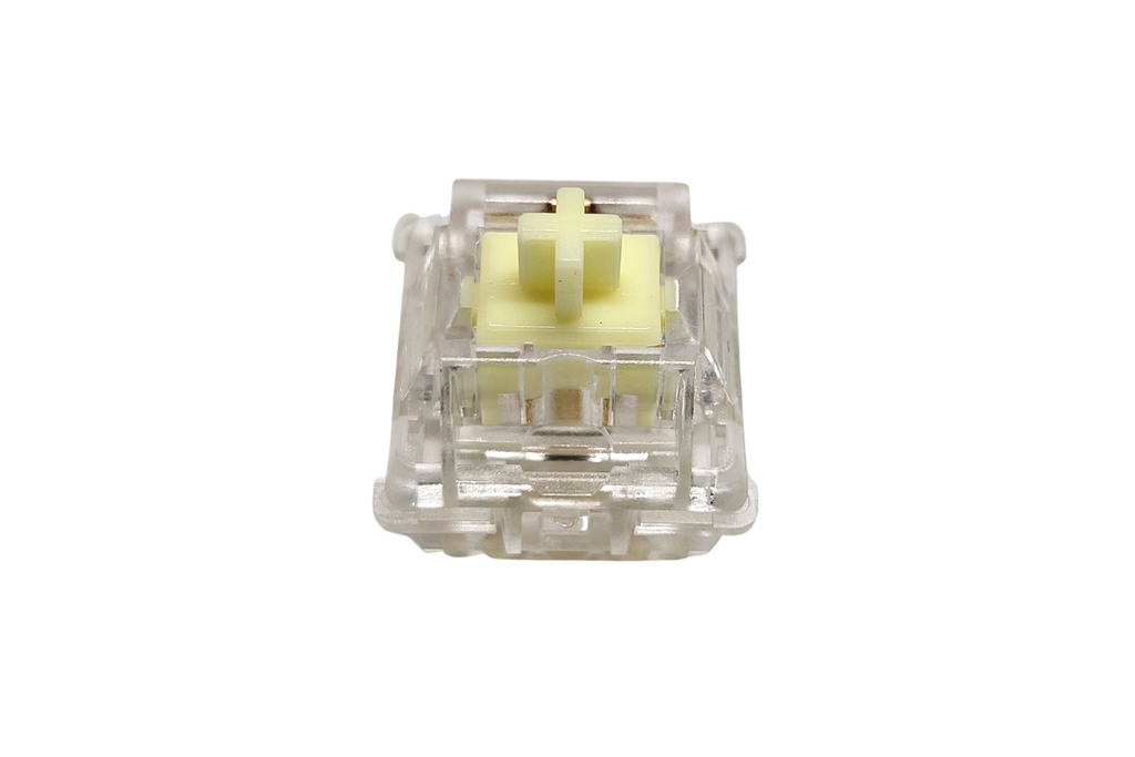 Durock L1 Creamy Yellow 55g (Clear) Switches Front