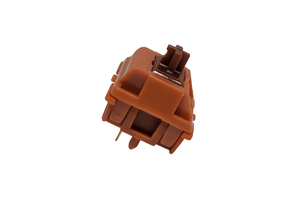 Gateron Cap V2 Golden Brown Switches Side