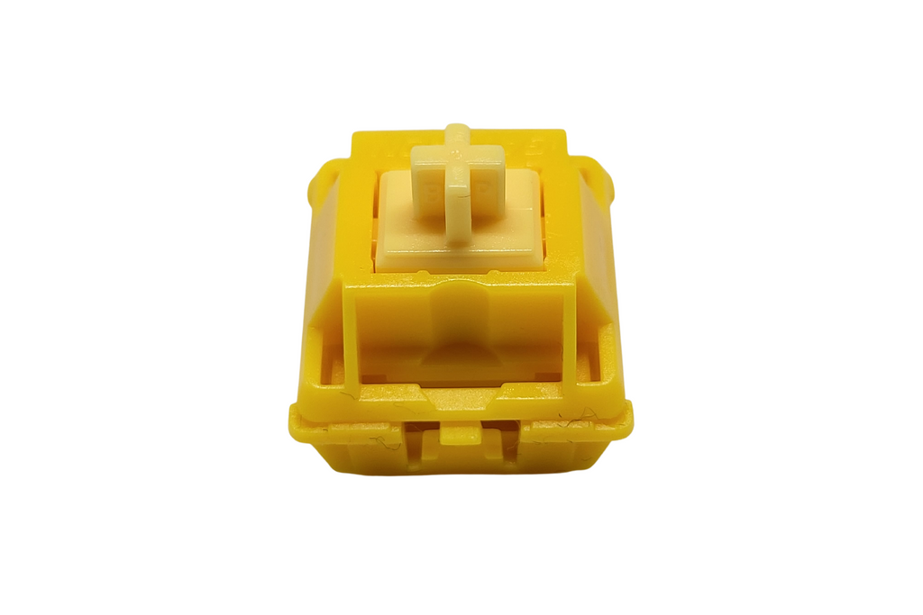 Gateron Cap V2 Golden Yellow Switches Front
