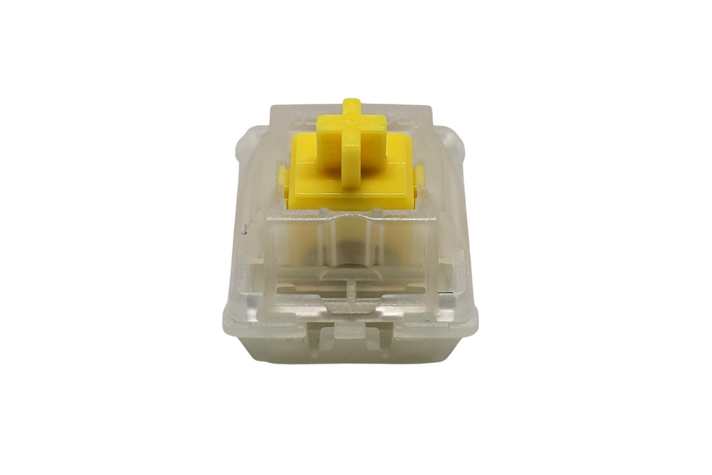 Gateron KS-3 Milky Yellow Pro Switches Front