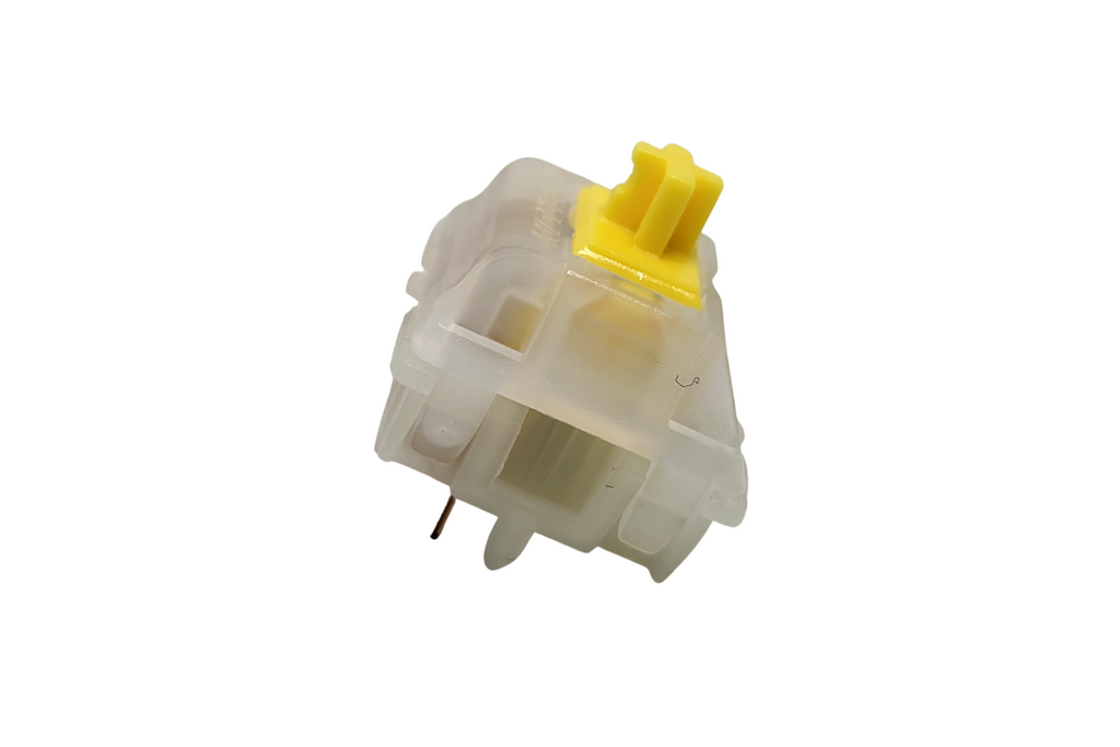 Gateron KS-3 Milky Yellow Pro Switches Side