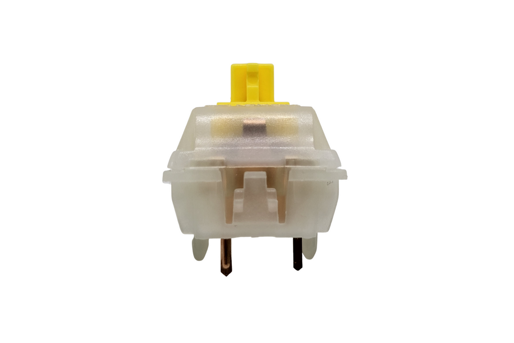 Gateron KS-3 Milky Yellow Pro Switches Back