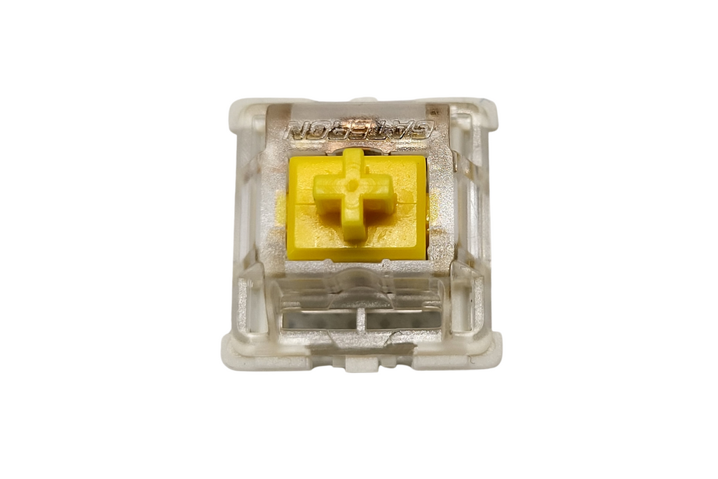 Gateron KS-9 Yellow Pro (3-pin) Switches Front