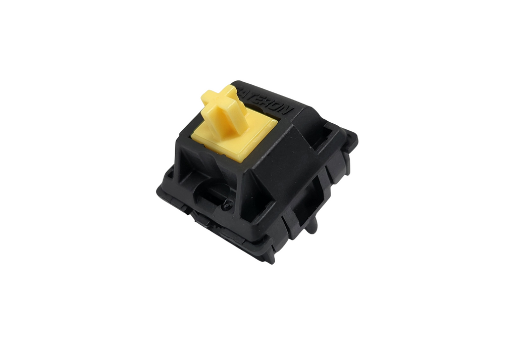 Gateron Yellow Linear Full Black Switches Main