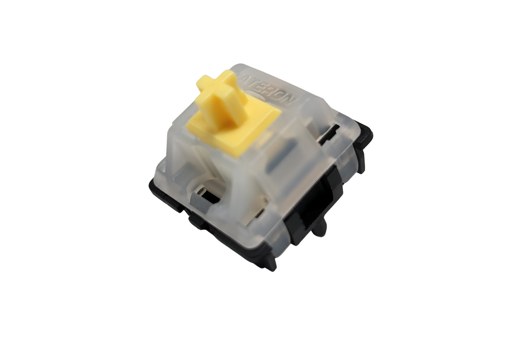 Gateron Yellow Linear Milky/Black Switches Main